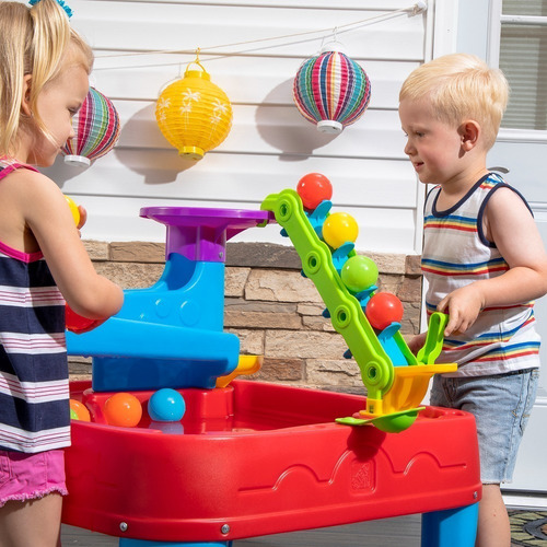 Mesita De Estimulación Con Pelotas Stem-step2 Juego Infantil