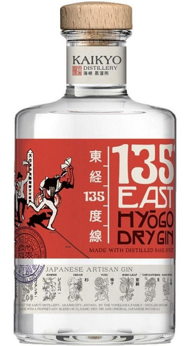 Gin 135° East Hyogo, 700 Ml.