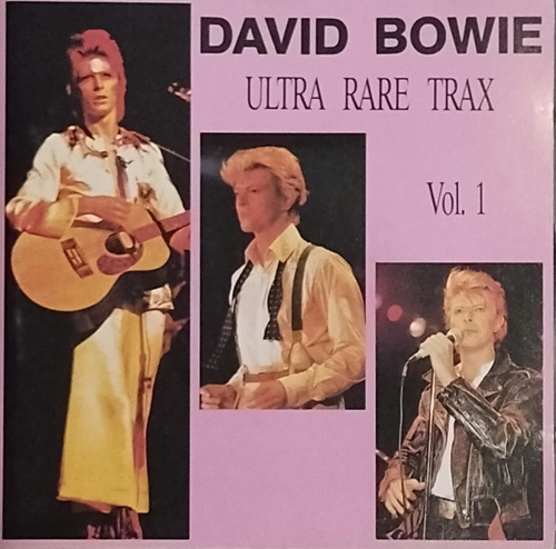 Cd David Bowie -  Ultra Rare Trax-vol.1  (1990) 