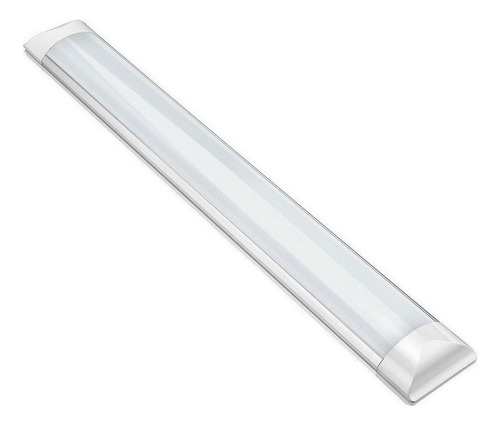 Kit 4 Luminária Tubular Led Slim 100cm / 120cm 36w - 40w