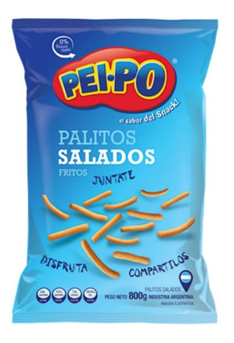 Palitos Salados Peipo X800g - Cotillón Waf