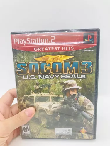 SOCOM 3: U.S. Navy SEALs PS2 - Fenix GZ - 16 anos no mercado!