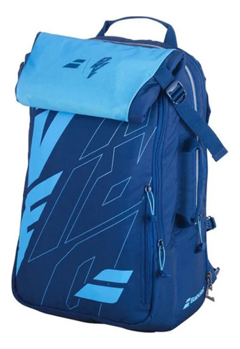 Mochila Raqueteira Para Tênis Babolat Especial Wimbledon Cor Azul-escuro