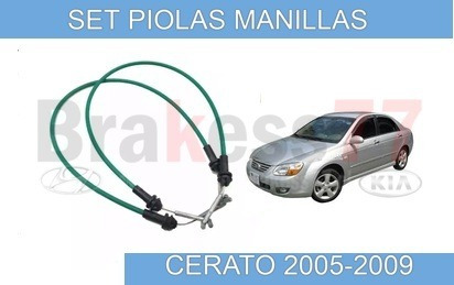 Piolas De Manilla  Delanteras Cerato  2005-2009 Brakess77 