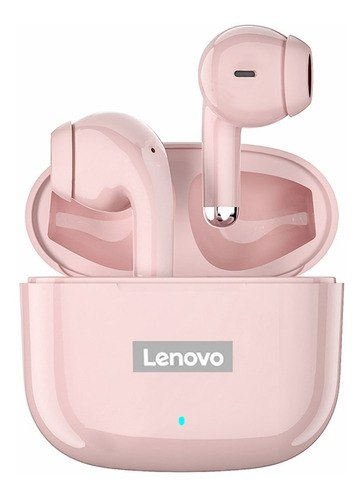 Lenovo - Audífonos Inalámbricos Lp40 Pro Bluetooth - Rosado Color Rosa