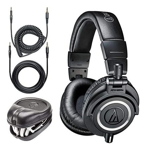 Auriculares De Monitor Profesional Audio-technica Ath-m50x +