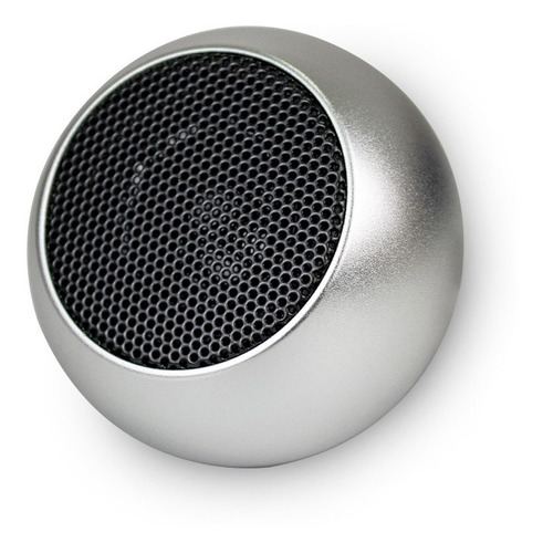 Caixinha Som Bluetooth Tws Metal Amplificada Mini Speaker 3w Cor Prata 110V 220V (Bivolt)