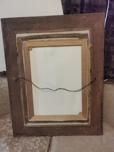 Cuadro Antiguo Rembrandt Mujer Joven En Una Media Puerta (Usado)