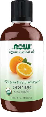 Now Aceite Esencial De Naranja Orgánico 118ml