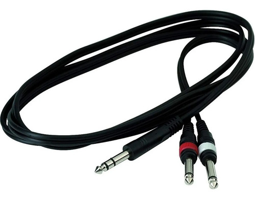 Warwick Rcl20924d4 Cable Plug Estéreo 6,3mm A 2plug Mono 6,3