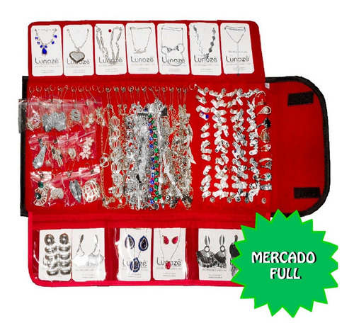 Atacado Kit Semijoia 85 Pçs Folheadas + Mostruário Revender