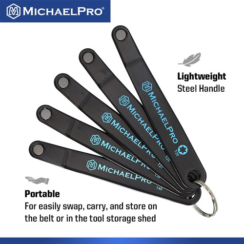 Michaelpro Mppiece Juego De Destornilladores Acodados De ...