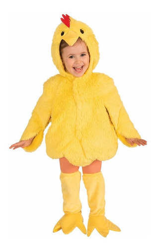 Disfraz Pollo De Peluche Talla Toddler(25-48 Meses) Para