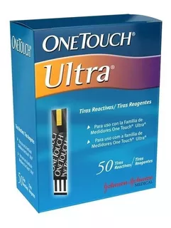 Tiras Reactivas One Touch Ultra Caja Con 50