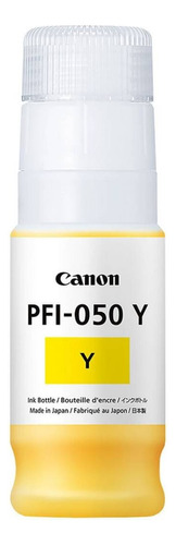 Botella De Tinta Canon Pfi-050y Amarillo 70ml