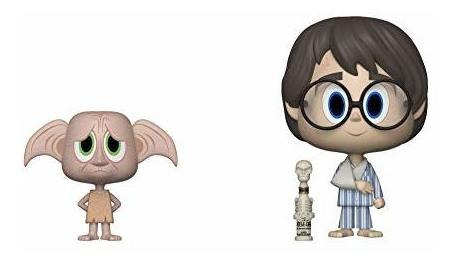 Funko Vynl: Harry Potter  Dobby Y Harry 2 Unidades De Figura