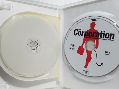 Dvd The Corporation ( Dvd Duplo ) Michael Moore - Novo