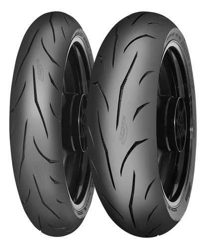 Par Pneus Ducati V4 S 120/70 200/55-17 Mitas Sport Force+ Rs