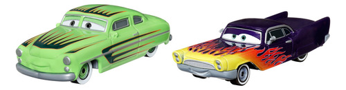 Cars De Disney Y Pixar Vehículo Juguete Edwin Kranks & Greta Color Multicolor