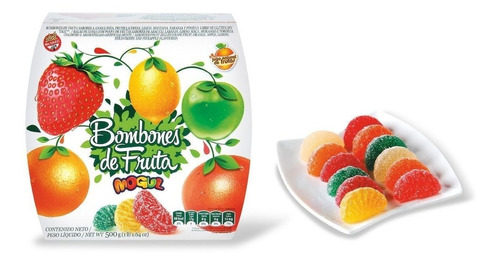 Bombon Fruta Mogul X 500 Gramos