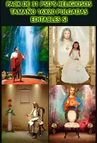 Comprar 31 Plantillas Fondos Religiosos Editables Psd