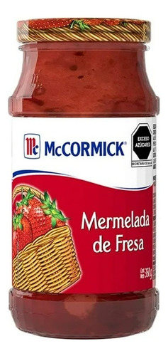 3 Pza Mermelada Mccormick Fresa 350 G