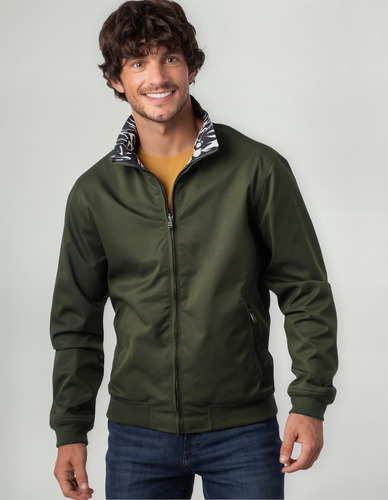 Chamarra Reversible Rompevientos Graffiti Urbano Para Hombre