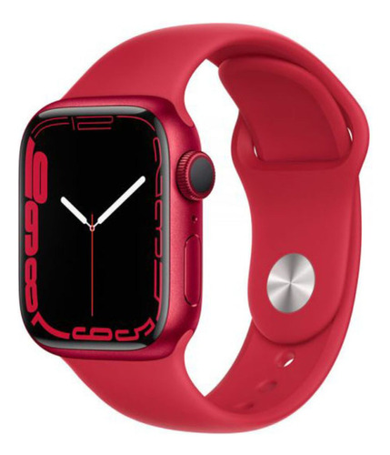 Reloj Smartwatch Apple Watch Series 7 41mm Aluminio Rojo