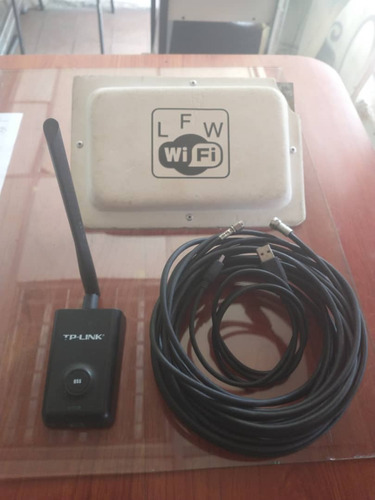 Antena Receptora Para Wifi Y Rompe Paredes