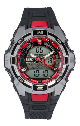 Reloj Digital&analogo Hombre,deprtivo Acuatico 10bar,g-shock