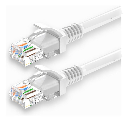 Cable Red 20 Mts Categoría Cat6 Utp Rj45 Ethernet Internet