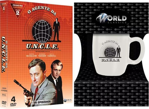 Dvd O Agente Da Uncle - Primeira Temporada - Vol. 2 + Caneca