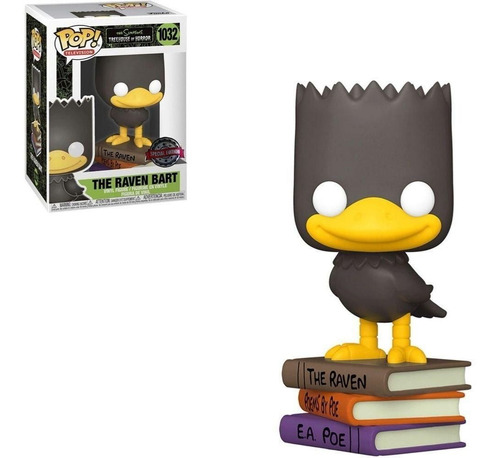 Funko Pop Simpsons The Raven Bart Special Edition #1032