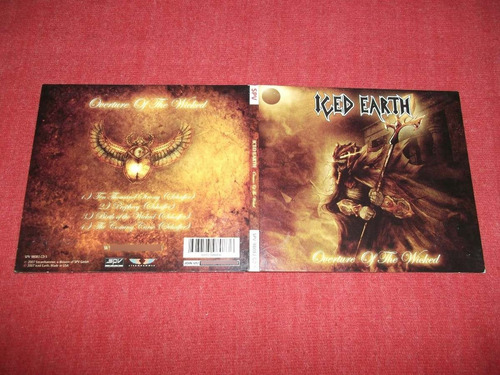 Iced Earth - Overture Of The Wicked Cd Ep Imp Ed 2007 Mdisk