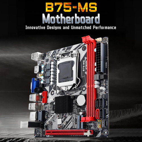 Js Placa Base De Escritorio B75-ms Placa X Interfaz