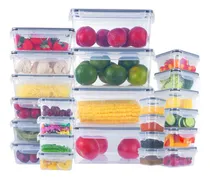 Comprar Set De 12 Recipientes Contenedores Hermeticos Libre Bpa