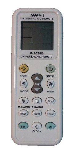 Imagen 3 de 3 de Control De Aire Acondicionado Universal.