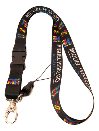 Alcaldía Miguel Hidalgo Porta Gafete Lanyard