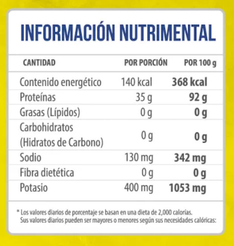 Proteína Hidrolizada Zero Carbohidratos 43 Supplements 1kg