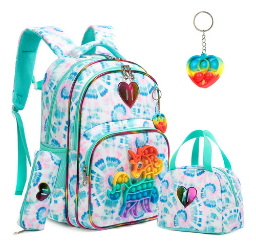 Juego De Tres Mochilas Para Niños Bolsa Escolar De Juguete