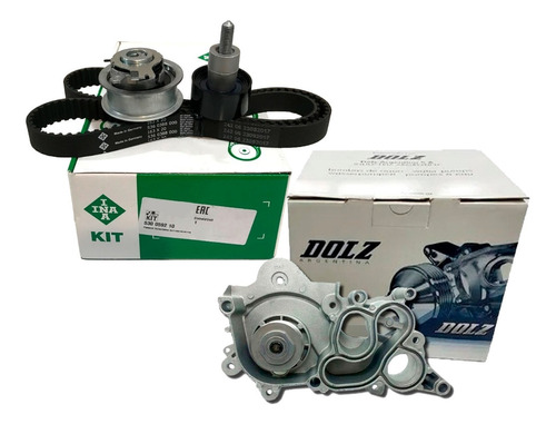 Kit Distribucion + Bomba Agua Para Vw Virtus 1.6 16v Msi