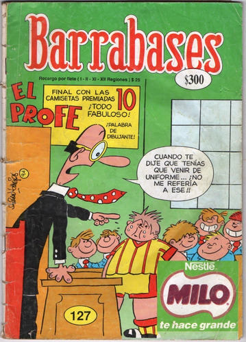 Comic Barrabases Número 127, El Profe.