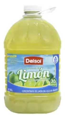 Limon Concentrado 5 Litros Para Preparar Bebidas Bares