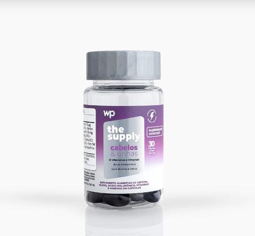 Kit 2 Vitaminas Para Cabelos E Unhas Da Wpink Virginia Sabor Sem Sabor Sem Sabor