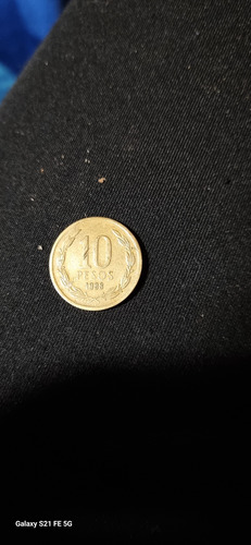 Moneda 10 Pesos 1988