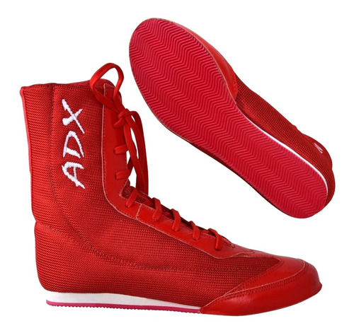 Bota Retro Box. Adx Malla Piel Punta Y Ajuste Antiderrapante