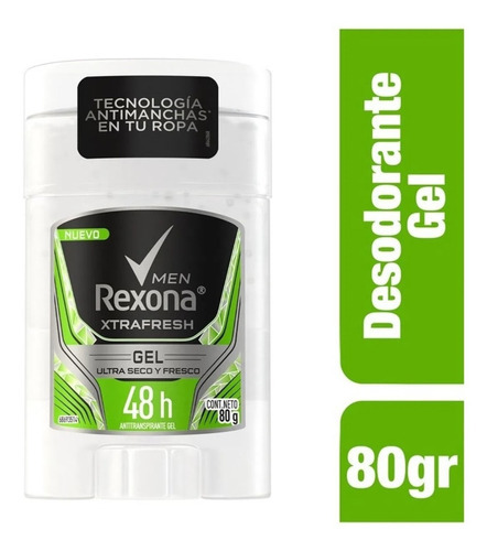 Desodorante Rexona Xtrafresh - g Fragancia Suave & Agradable