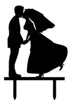 Comprar Cake Topper Adorno Torta - Pareja Casamiento Boda 3
