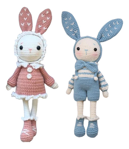 Kit De Crochet Para Principiantes Un Par De Conejos Starter