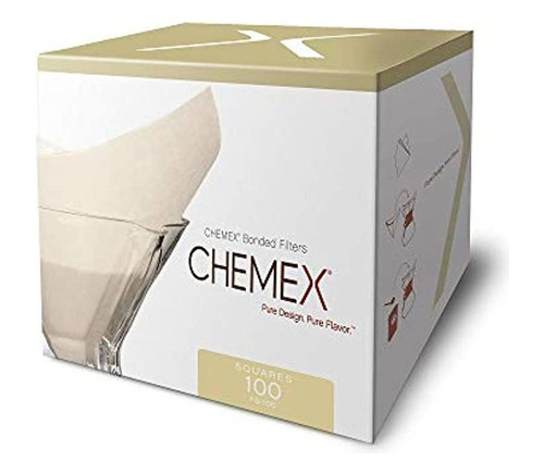 Chemex - Filtros De Café Con 100 Filtros Chemex Preformados